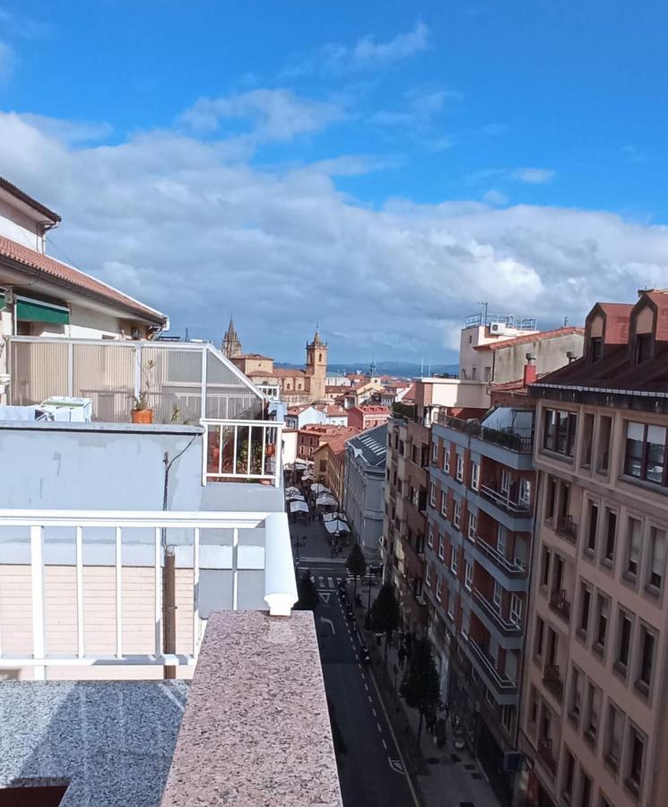 Appartamento Atico Quintana II - Con Terraza, En El Centro Con Wifi Y Garaje Oviedo Esterno foto